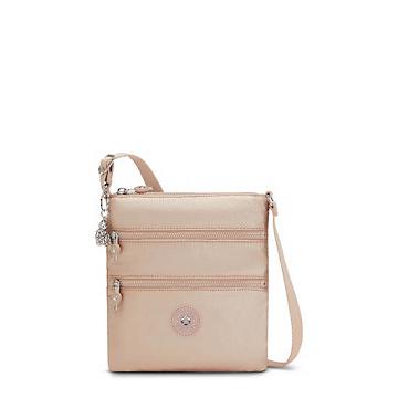 Torby Mini Kipling Keiko Metallic Crossbody Złote | PL 1880HA